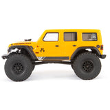 1/24 SCX24 2019 Jeep Wrangler JLU CRC 4WD Rock Crawler Brushed RTR, Yellow - AXI00002V2T2