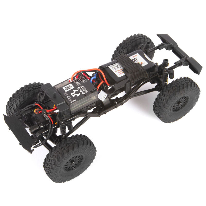 1/24 SCX24 2019 Jeep Wrangler JLU CRC 4WD Rock Crawler Brushed RTR, Yellow - AXI00002V2T2