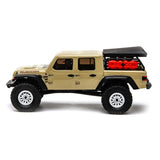 1/24 SCX24 Jeep JT Gladiator 4WD Rock Crawler Brushed RTR, Beige - AXI00005T1