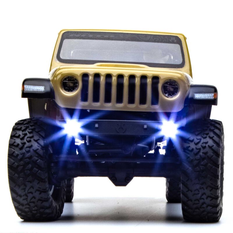 1/24 SCX24 Jeep JT Gladiator 4WD Rock Crawler Brushed RTR, Beige - AXI00005T1