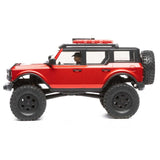 1/24 SCX24 2021 Ford Bronco 4WD Truck Brushed RTR, Red - AXI00006T1