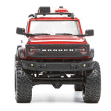 1/24 SCX24 2021 Ford Bronco 4WD Truck Brushed RTR, Red - AXI00006T1