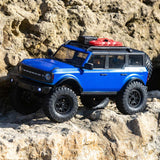 1/24 SCX24 2021 Ford Bronco 4WD Truck Brushed RTR, Blue - AXI00006T3