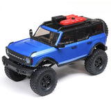 1/24 SCX24 2021 Ford Bronco 4WD Truck Brushed RTR, Blue - AXI00006T3