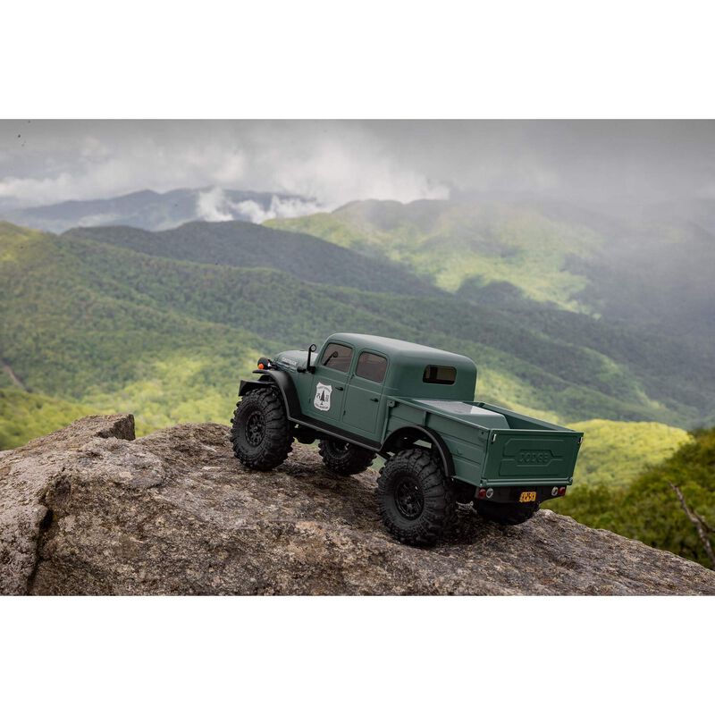 Axial 1/24 SCX24 Dodge Power Wagon 4X4 RTR Brushed Rock Crawler