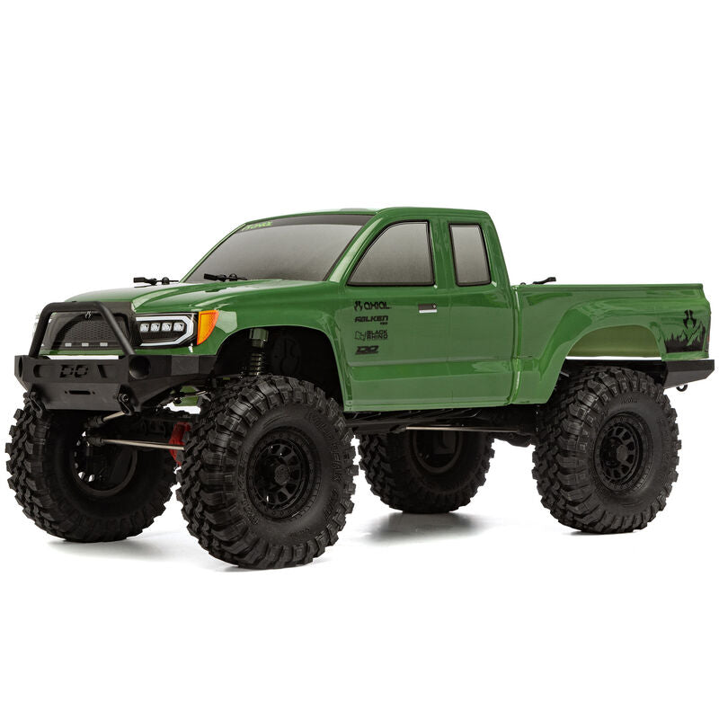 1/10 SCX10 III Base Camp 4WD Rock Crawler Brushed RTR, Green - AXI03027T2