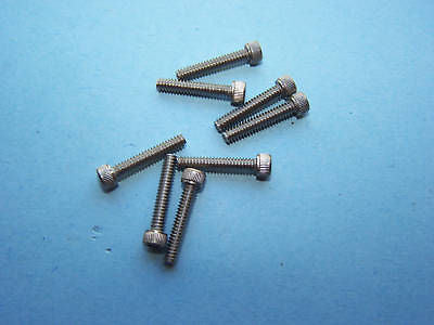 PRATHER S/S SOCKET CAP BOLTS 4-40 X 5/8" (8 PCS) #4085