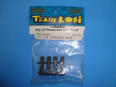 TEAM LOSI ADJ L/R THREAD ROD W/ENDS 15" #A-6033