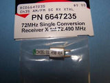 HITEC 72mHz SINGLE CONVERSION RECEIVER CRYSTAL AM/FM CH. 35 #6647235