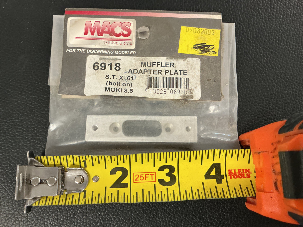 MACS MUFFLER ADAPTER PLATE 6918