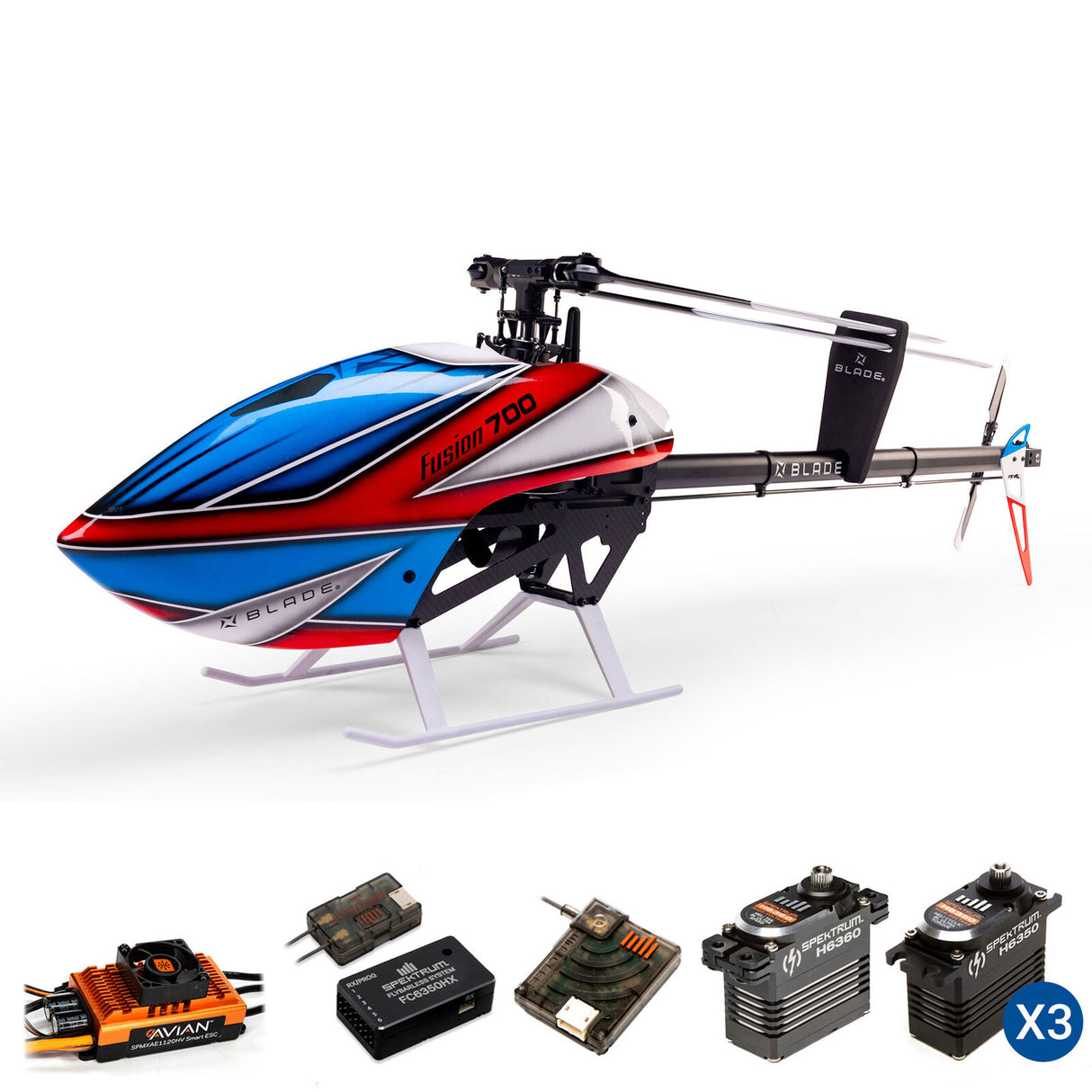 Blade Fusion 700 Kit Super Combo