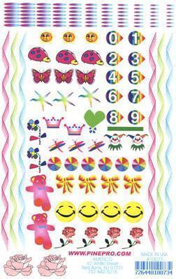10073 Decal Sheet Girl's