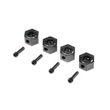 12mm Machined Wheel Hex (4): LMT