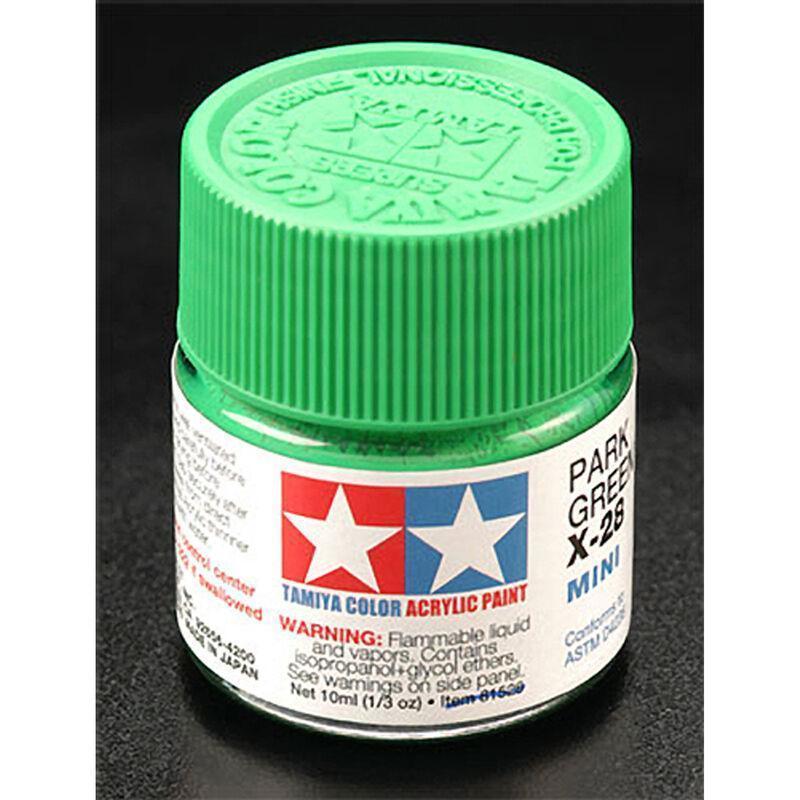 Acrylic Mini X28, Dark Green