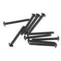 AXA440 Hex Socket Tapping Button Head Black M3x25mm(10)