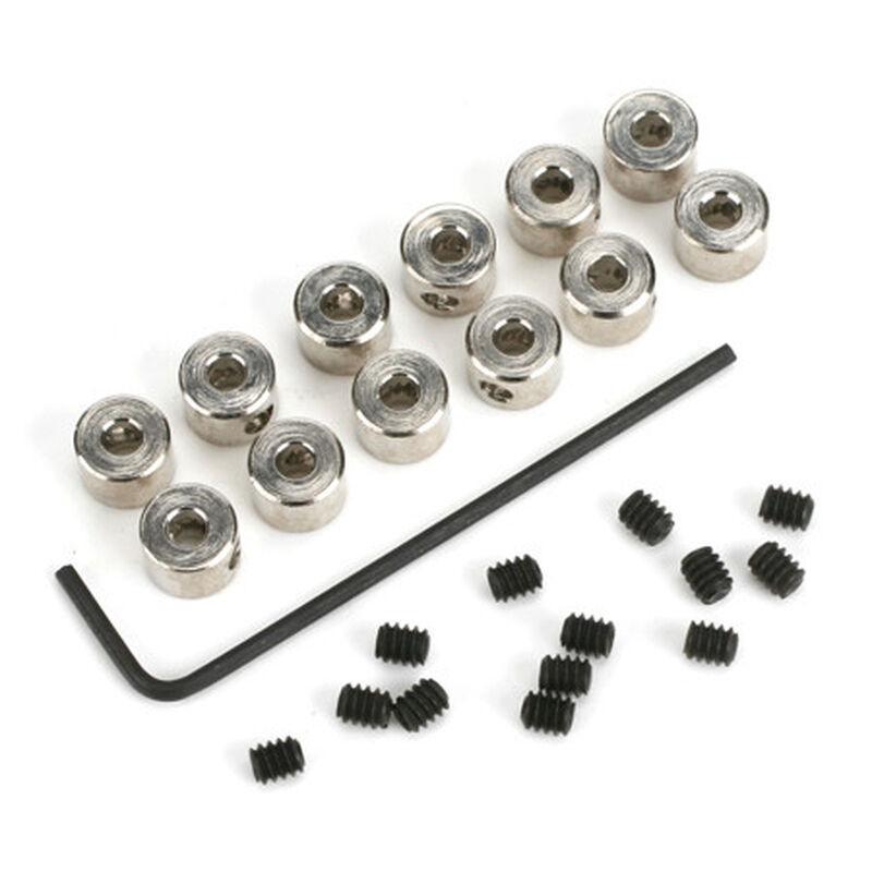 Bulk Dura-Collars, 3/32"(12)