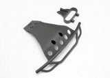 Bumper, front/ bumper mount, front (black)