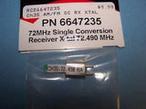HITEC 72mHz SINGLE CONVERSION RECEIVER CRYSTAL AM/FM CH. 35 #6647235