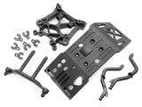 HPI #85234 - SKID PLATE/BODY MOUNT/SHOCK TOWER SET