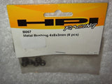 HPI B067 METAL BUSHING 4X8X3MM (6)