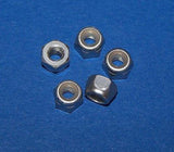 KYOSHO M3 ALUMINUM NYLON NUT (SLIVER/5 PCS ONLY) #1345