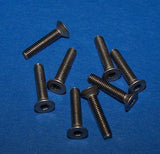 KYOSHO TITANIUM FLAT HEAD SCREW HEX (3x15) 8 PCS #KYO1374