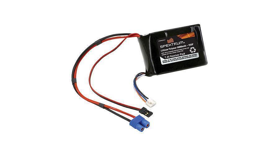 LiPo Receiver Pack 6000mAh  by Spektrum