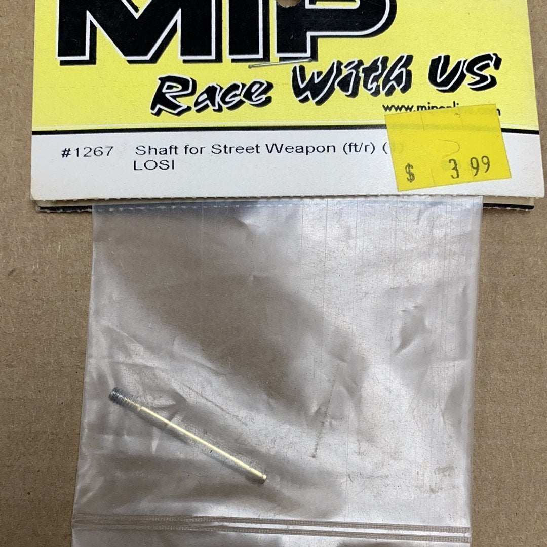 MIP 1267 SHAFT FOR STREET WEAPON ( ft/r) (1) LOSI
