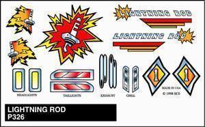 P326 Lightning Rod Stick-On Decal