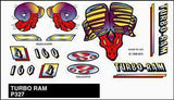 P327 Turbo Ram Stick-On Decal
