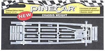 P3910 4-Wheel Drive Chassis Weight