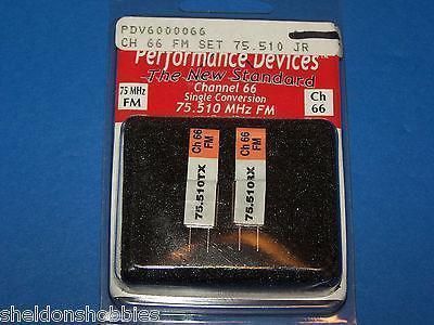 PERFORMANCE (JR) 75.510 MHz FM SINGLE CONVERSION CH- 66 #PDV600-0066
