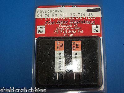 PERFORMANCE (JR) 75.710 MHz FM SINGLE CONVERSION CH-76 #PDV6000076