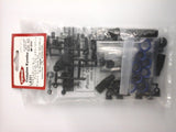 PLASTIC OIL SHOCK SET (W/ADJUSTER/ZX-5RS/4PCS)