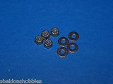 PRATHER STAINLESS STEEL NUTS & WASHERS 4-40 (8) #4088