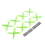 Quad Prop 5x4x4, Green: 8 pack (HQPQP504040G)