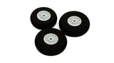 Wheel Set:Cessna 150 Aerobat 250 (2)40mm,(1)35mm  by E-flite