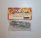 YOKOMO YR-4J LIGHT WEIGHT PARTS SET #ZR-031J