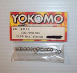YOKOMO ZC-401L LONG PIVOT BALL 8PCS. #ZR-031J
