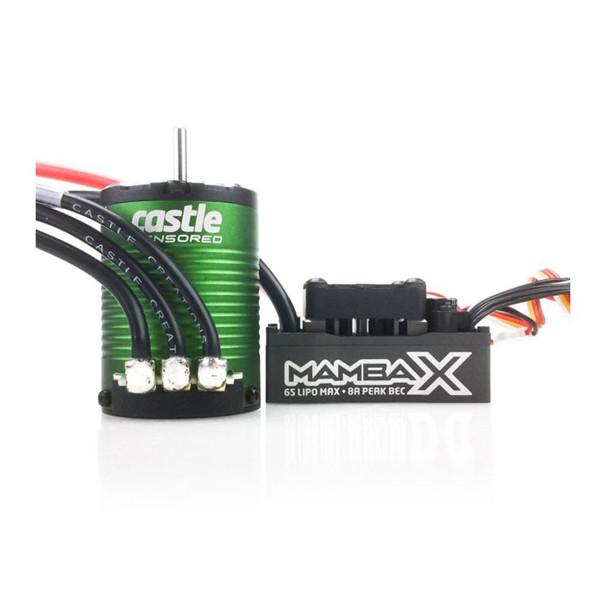 Mamba X Sensored 25.2V WP ESC with 1406-5700Kv Motor Combo (CSE010015502)