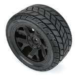 1/6 Bandito 2.0 F/R 5.7" Monster Truck Tires MTD 24mm Blk Ripper (2) - DTX564210