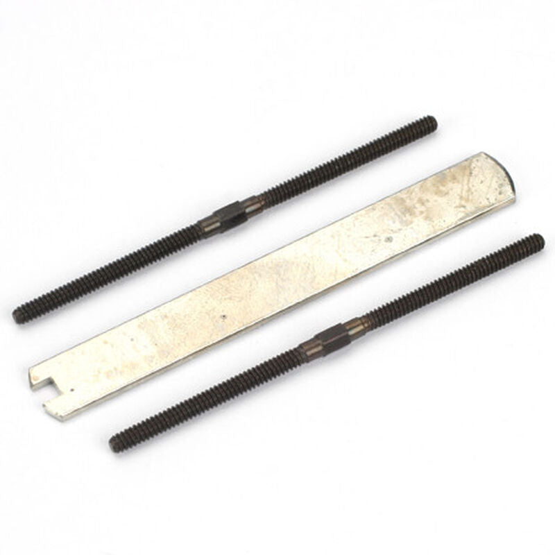 Turnbuckles (2) with Wrench 4-40, 2-5/8" Long - DUB2156
