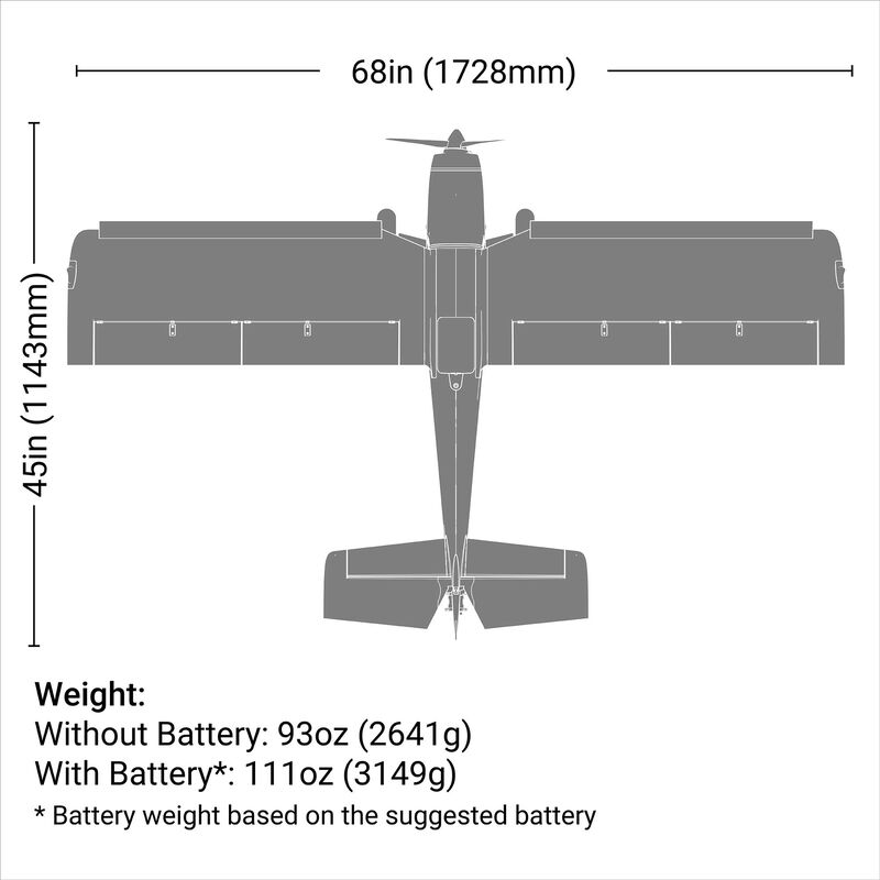 E-flite Super Timber 1.7m PNP