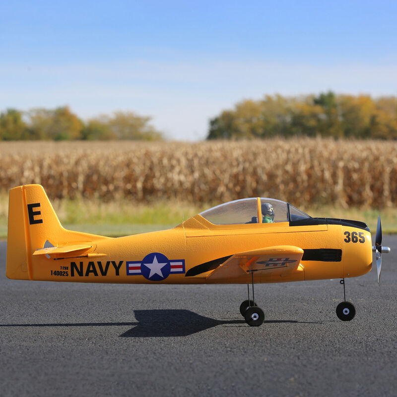 T-28 Trojan 1.1m BNF Basic with AS3X and SAFE Select - EFL08250