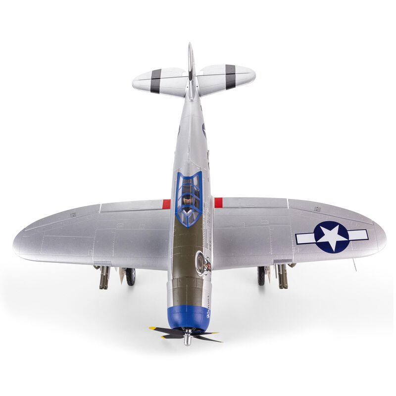 P-47 Razorback 1.2m BNF Basic with AS3X & SAFE Select - EFL08450