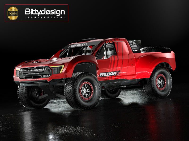 Bitty Design 1/7 FALCON-X TRAXXAS UDR Pre-Cut Body