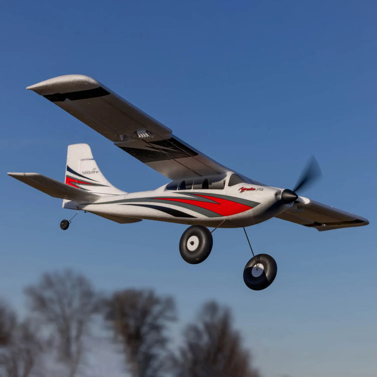 HobbyZone 700mm Apprentice STOL S BNF Basic Trainer Electric Airplane w/ SAFE-HBZ6150