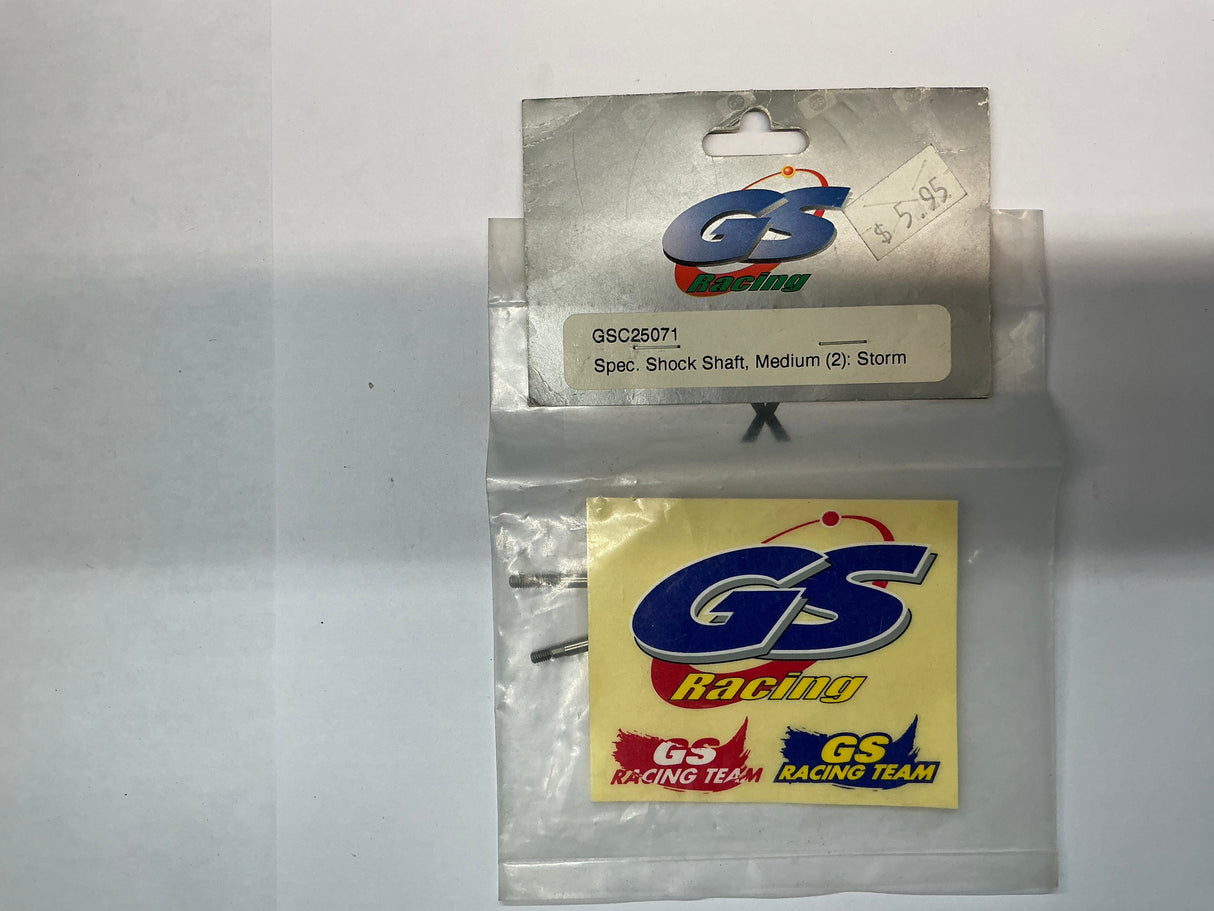 GS Racing Spec. Shock Shaft, Medium (2): Storm GSC25071