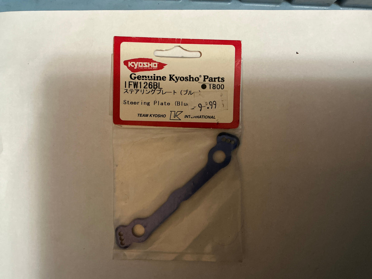 KYOSHO Steering Plate (Blue) IFW126BL