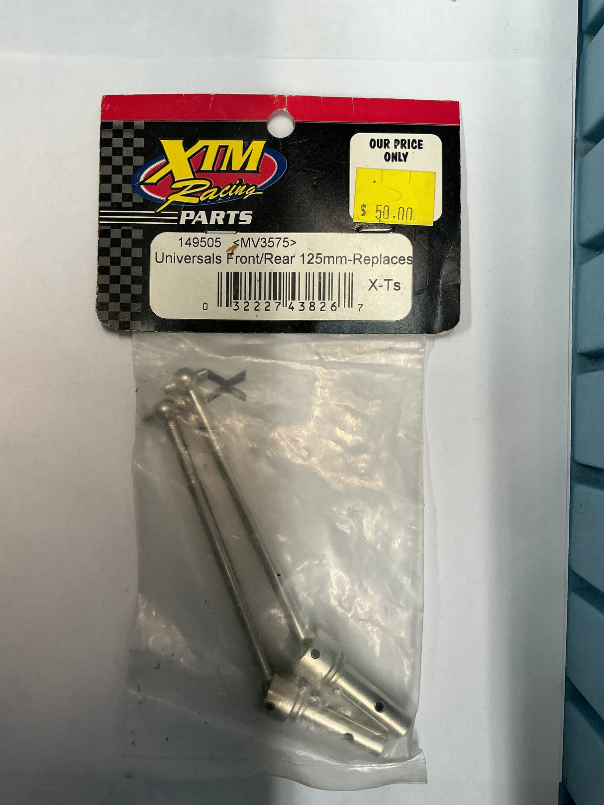 XTM Racing Universals Front/Rear 125mm-Replaces X-Ts MV3575 149505